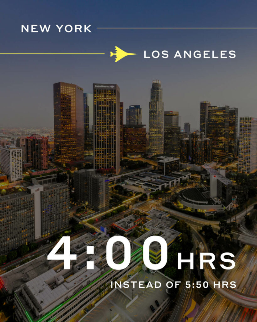 boomless route new york los angeles
