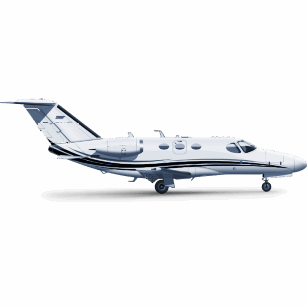 Light Private Jet
