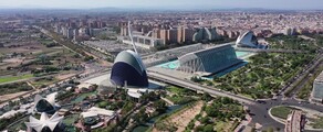 Palau de les Arts Reina Sofia area in Valencia