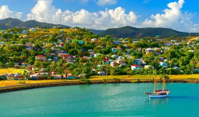 Antigua – Saint-Barthélemy : transfert en hélicoptère