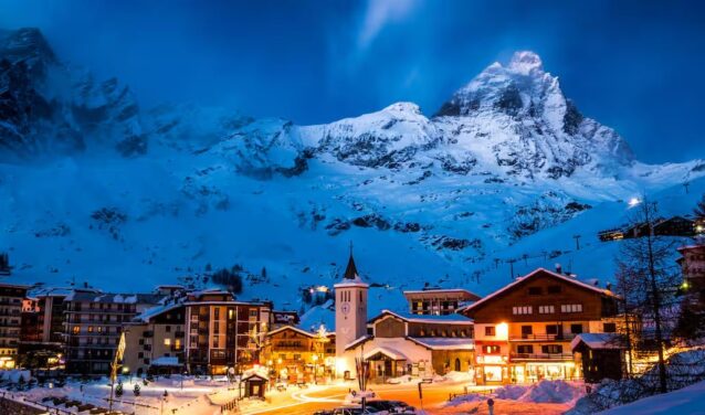 Milan – Cervinia : transfert en hélicoptère