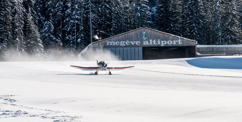 Genève – Megève : transfert en hélicoptère
