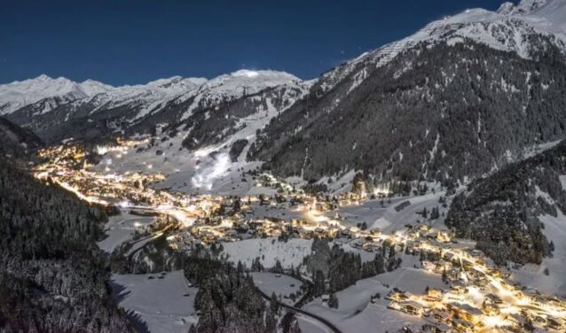 Innsbruck - St. Anton : transfert en hélicoptère